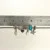 Judith Ripka Silver 925 CZ Charms Bracelet Size 7.5” Long, 7 pieces, Pouch, Box