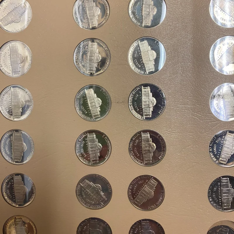 Dansco Album 7113 Jefferson Nickels 1938-1976 Coin Collectors, 158 coins