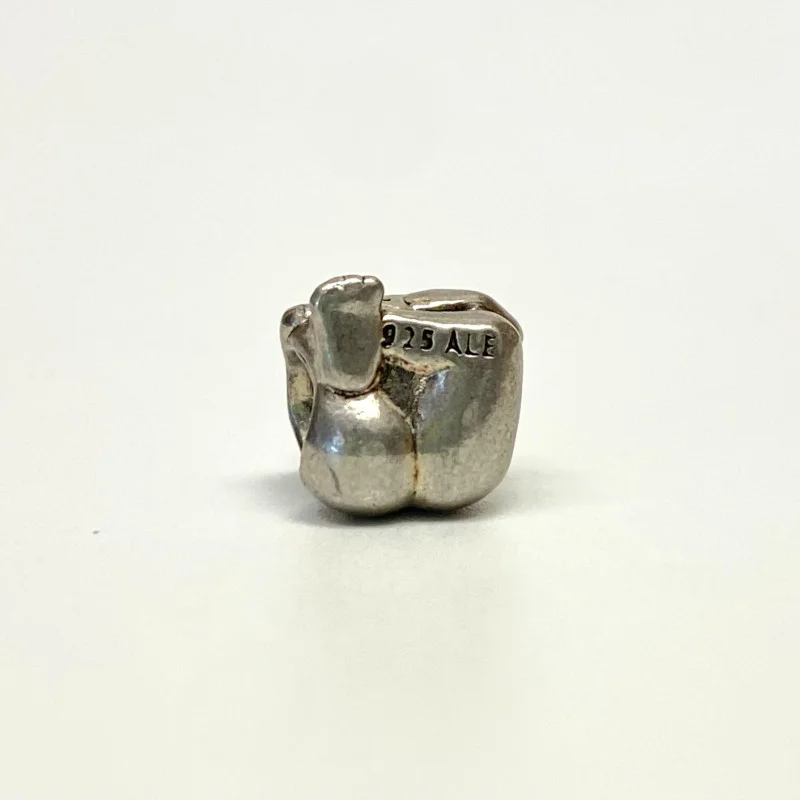 Retired CHIMP FAMILY Genuine PANDORA Silver MOM MONKEY & Baby Charm 790422
