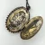 Judith Jack Sterling Silver Marcasite Oval Locket Pendant on Original Chain