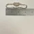 Vintage Ladies Gruen Precision 14K White Gold w Diamonds 17 Jewels