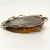 Brooch/Pendant Agate in 14 Kt Yellow Gold