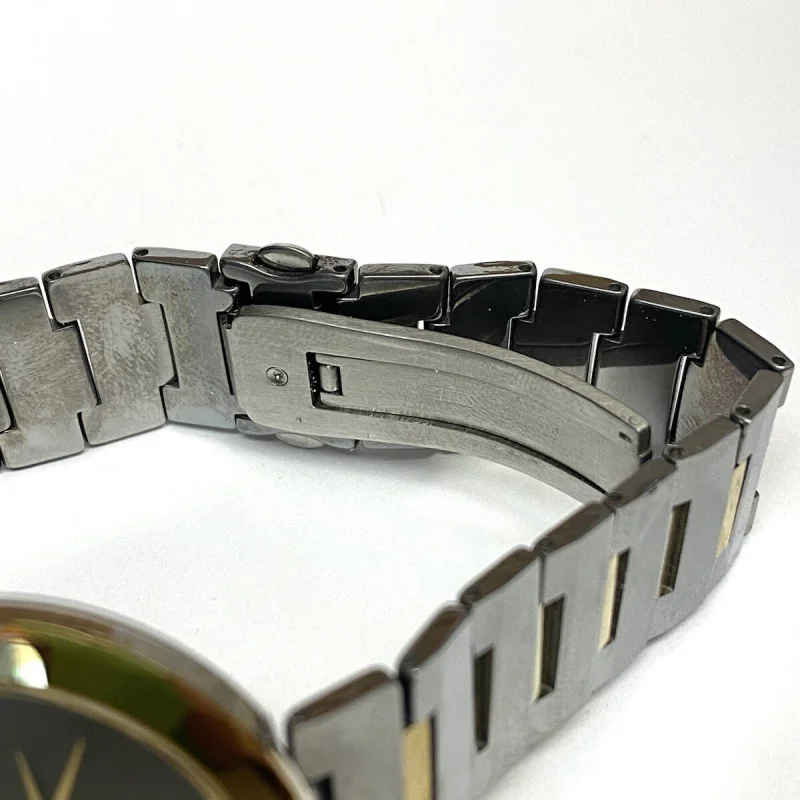 Rado Jubile Gold Plated Bezel Hi Tech Ceramic Scratch Proof Water Sealed Watch