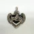 Vintage As Motorcycle Eagle “Live To Ride” Pendant 16.1 Grams