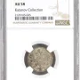 NGC 1914  Russian  Coin Silver  15K  AU 58 Coinage Rare  Nicholas II 15Kopeks