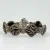 Sterling Silver Vintage Judith Jack Real Marcasite and Black Onyx Bracelet 7.5"