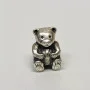 Genuine Pandora Sterling Silver TEDDY BEAR Stuffed Animal Charm 790395 RETIRED
