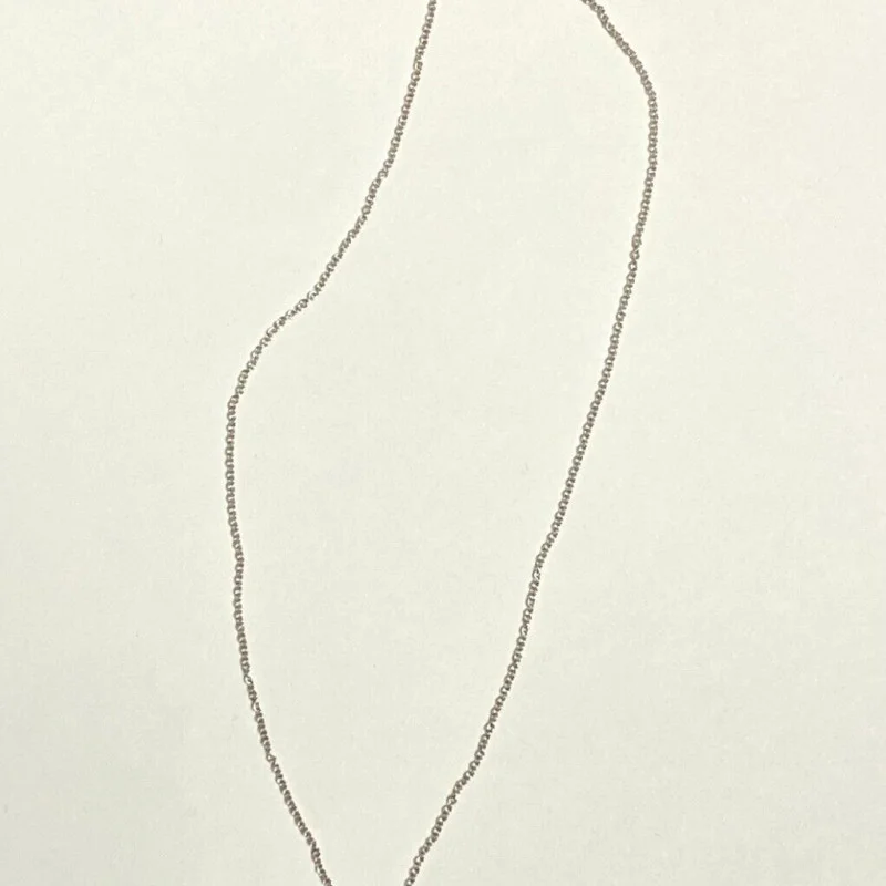 Tiffany & Co. Paloma Picasso Top Cross Kiss Necklace Silver 925