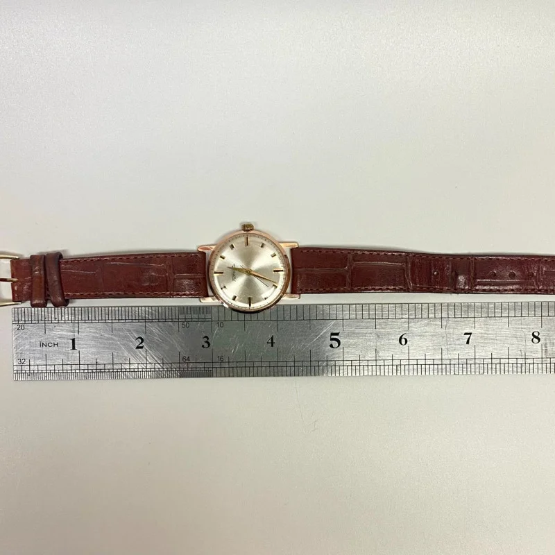 Raketa Soviet Union Man Wristwatch 14k Solid Gold