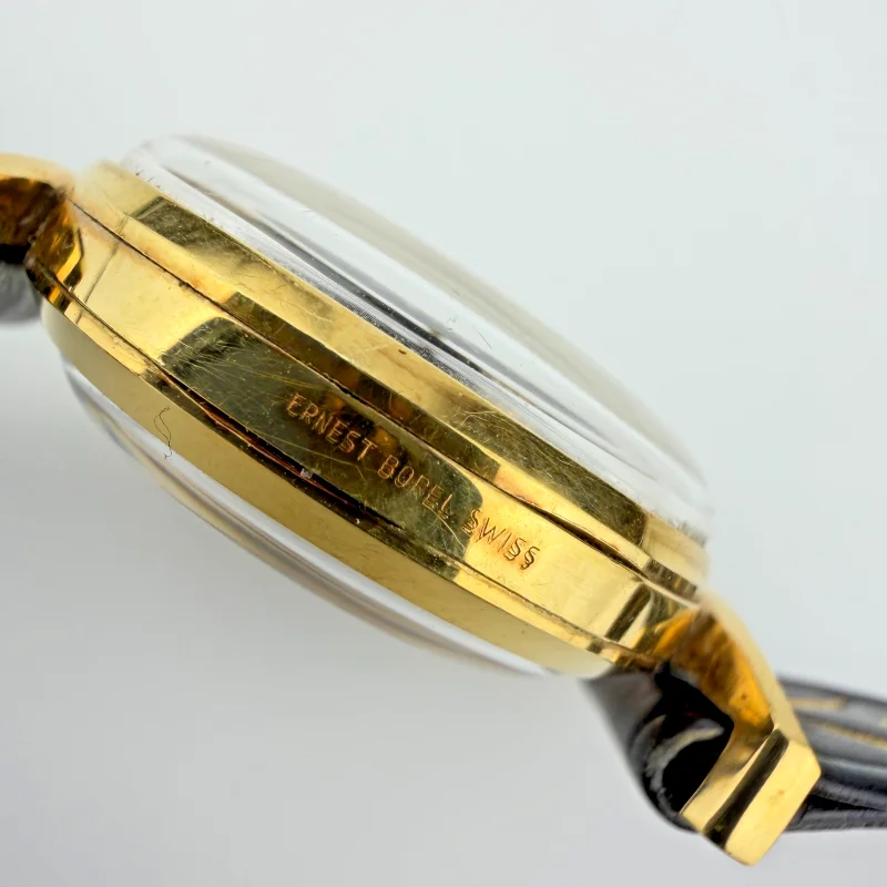 Working. Ernest Borel Cocktail Kaleidoscope 25mm Gold Dial, Manual Swiss Watch