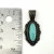 Turquoise Sterling Silver Pendant Southwestern Native American Carolyn Pollack