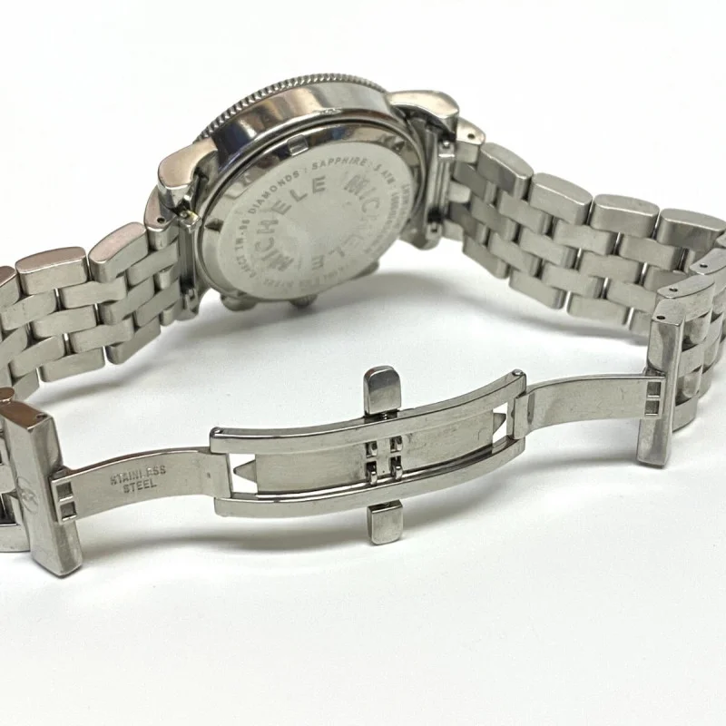 MICHELE MW01 Women's 96 Diamonds 0.46 CT TW Chronograph Watch