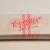 Juicy Couture Gold Tone Link With Charm Pink Lace Bracelet