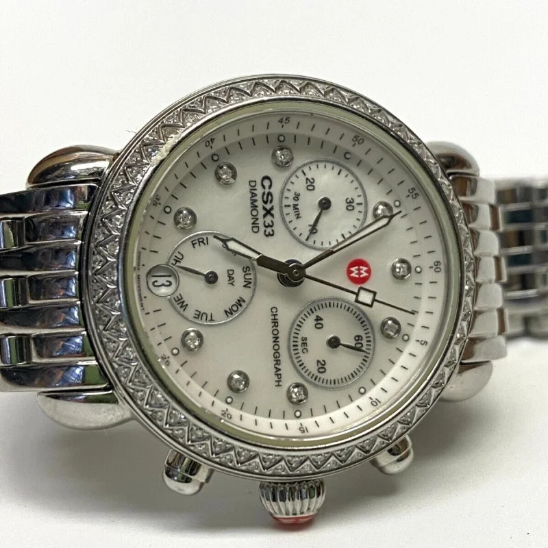 Michele CSX33 Diamond White Women's Watch - MW03S01A1046