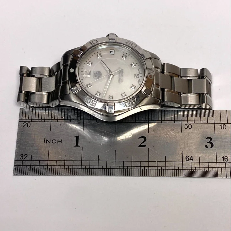Tag Heuer Women's Aquaracer Diamond MOP Dial Watch - Used