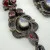 Nicky Butler India Sterling Silver 925 Moonstone & Garnet Dangle Earrings