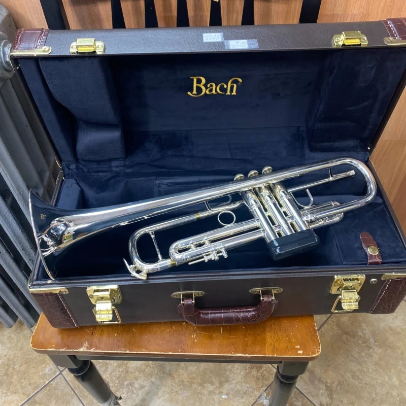 Bach Stradivarius Model 43 Professional Trumpet, Silver-Plated