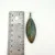 Vintage Large Labradorite Sterling Silver Necklace Pendant Marquise Shape