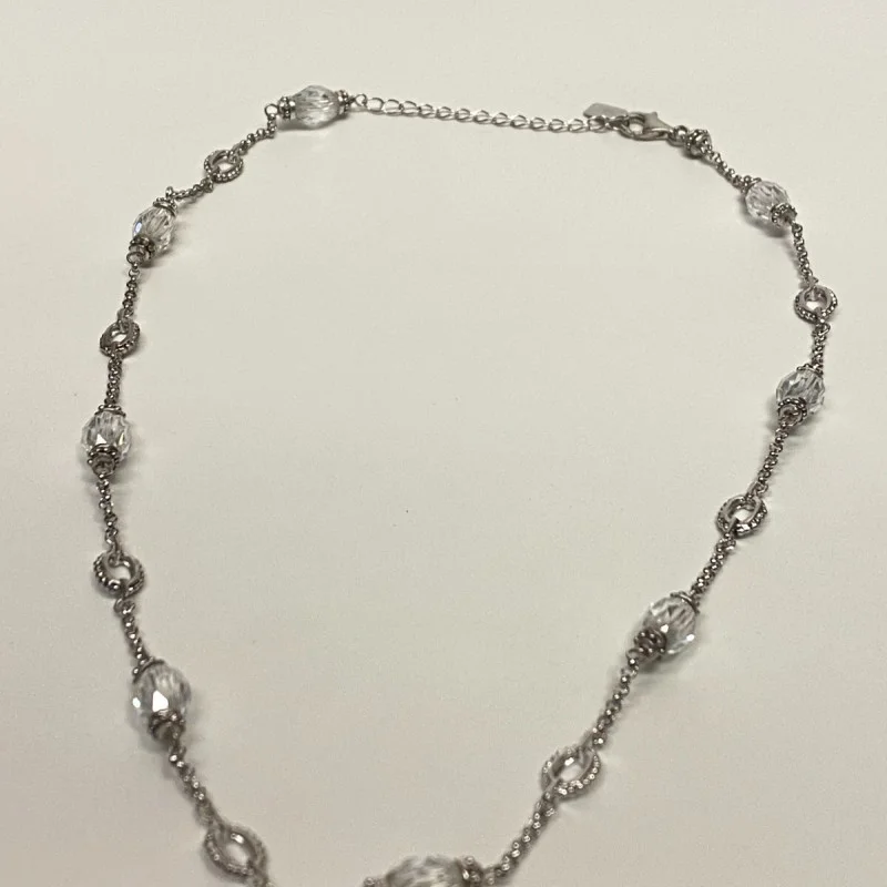 Finola 925 Silver Chain Necklace 18"