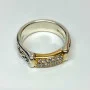 Lyric 925 18k Diamond 0.48ct Ring Size 7