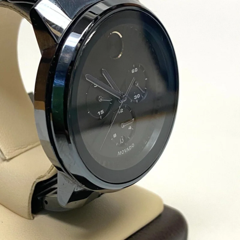 Movado Bold Dark Blue Men's Watch - MB.01.1.3. 44mm, 6" Strap