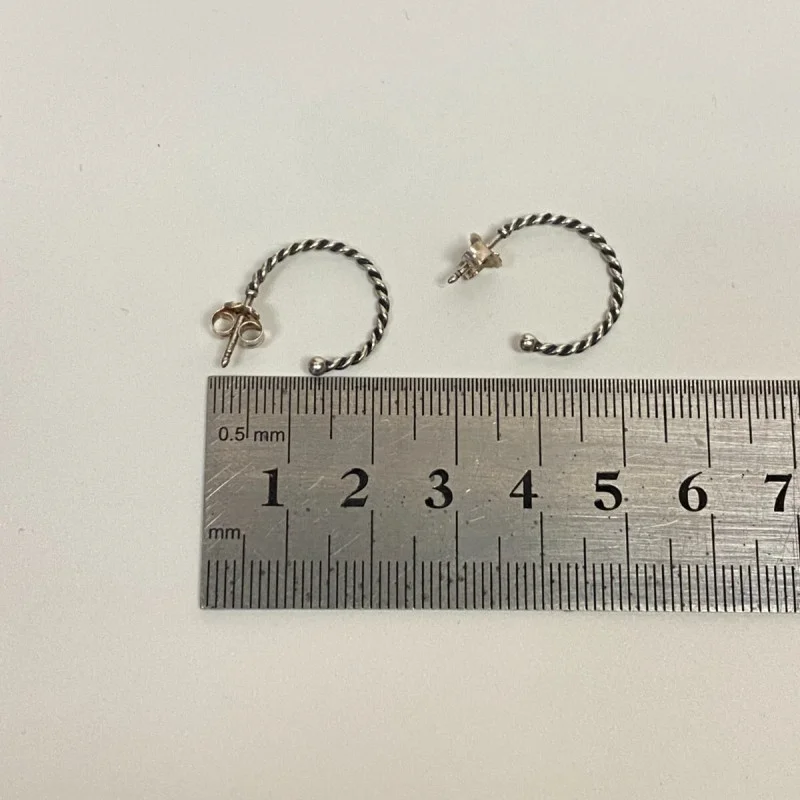 Pandora Compose Earring Collection Small Hoops Sterling Silver