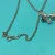 Diamond Pendant With A Neck Chain. Mounting is Made of 14 Kt Gold
