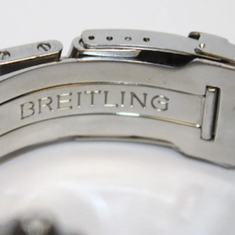 Breitling Crosswind Chronometer Stainless Steel 10.00 ct Diamond Watch