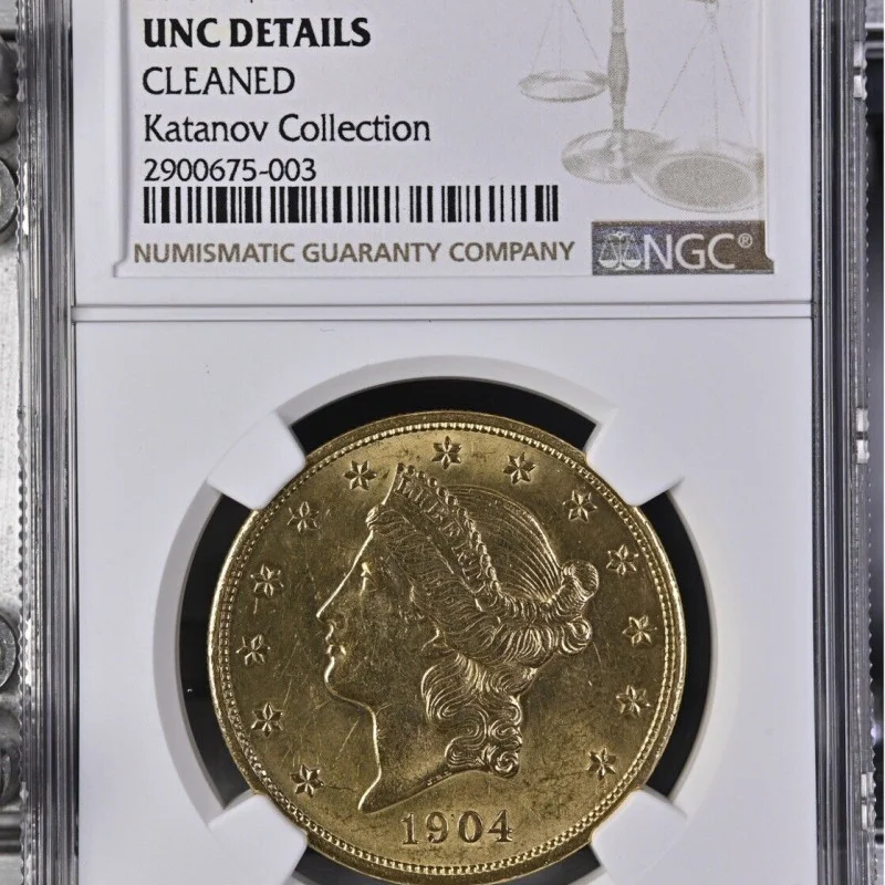 1904 $20 UNC Details