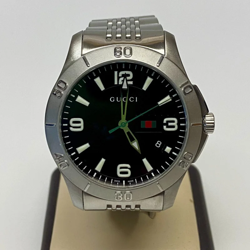 Gucci G-Timeless 126.2 Stainless Watch 48mm