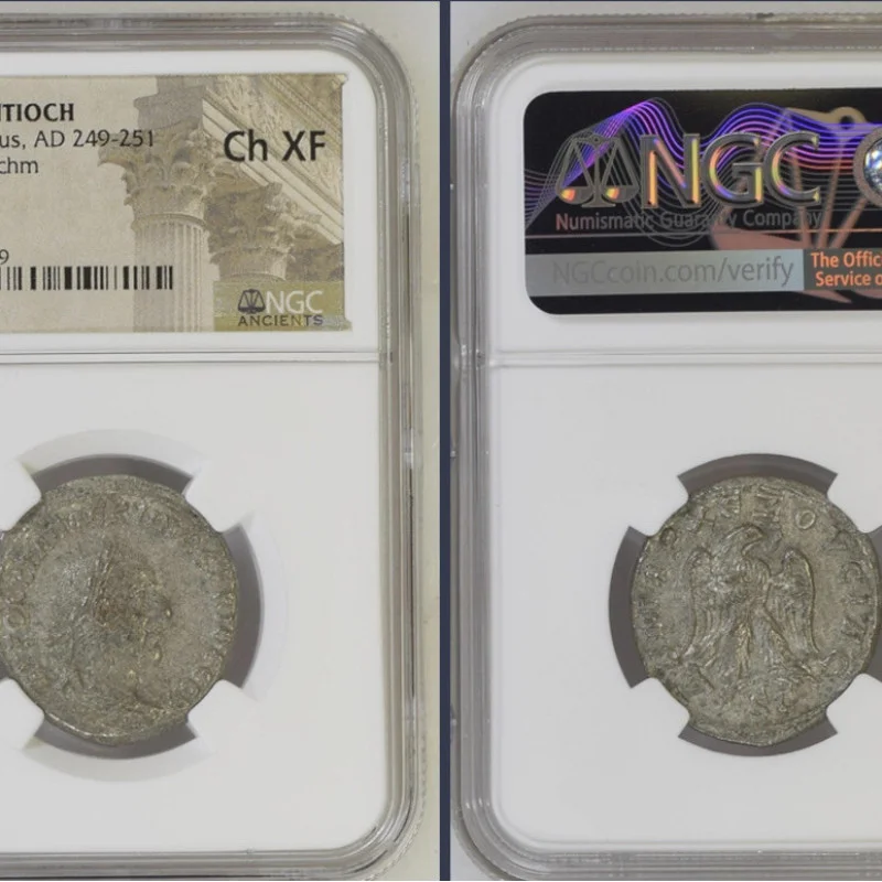 SYRIA ANTIOCH TRAJAN DECIUS, AD 249-251 Bl Tetradrachm