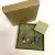 Judith Ripka Silver 925 CZ Charms Bracelet Size 7.5” Long, 7 pieces, Pouch, Box