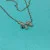 Diamond Pendant With A Neck Chain. Mounting is Made of 14 Kt Gold