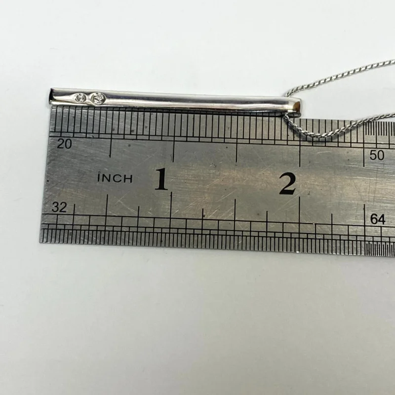 Swarovski Crystal Bar Necklace
