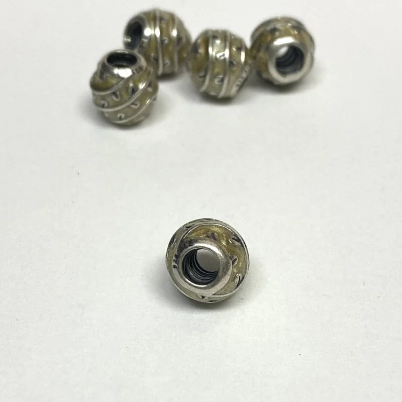 Pandora Sterling Silver Designed Beaded Charm Bracelets