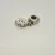 Pandora Silver Special Number 6 Dangle with Garnet - 790550GA6