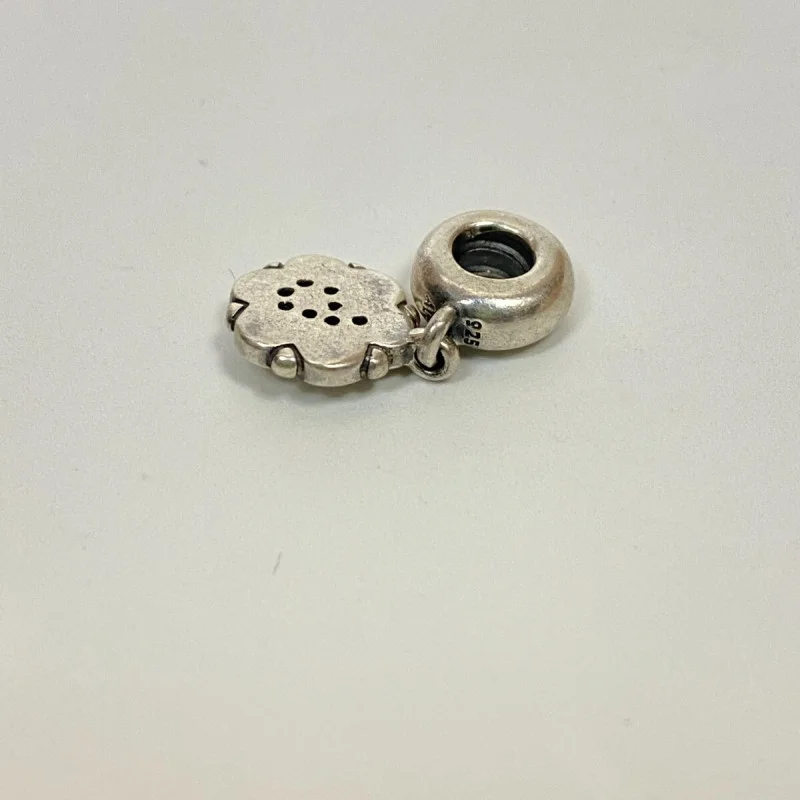 Pandora Silver Special Number 6 Dangle with Garnet - 790550GA6