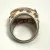 Beautiful David Sigal Sterling Silver 925 Rose Quartz Enamel Ring Size 7