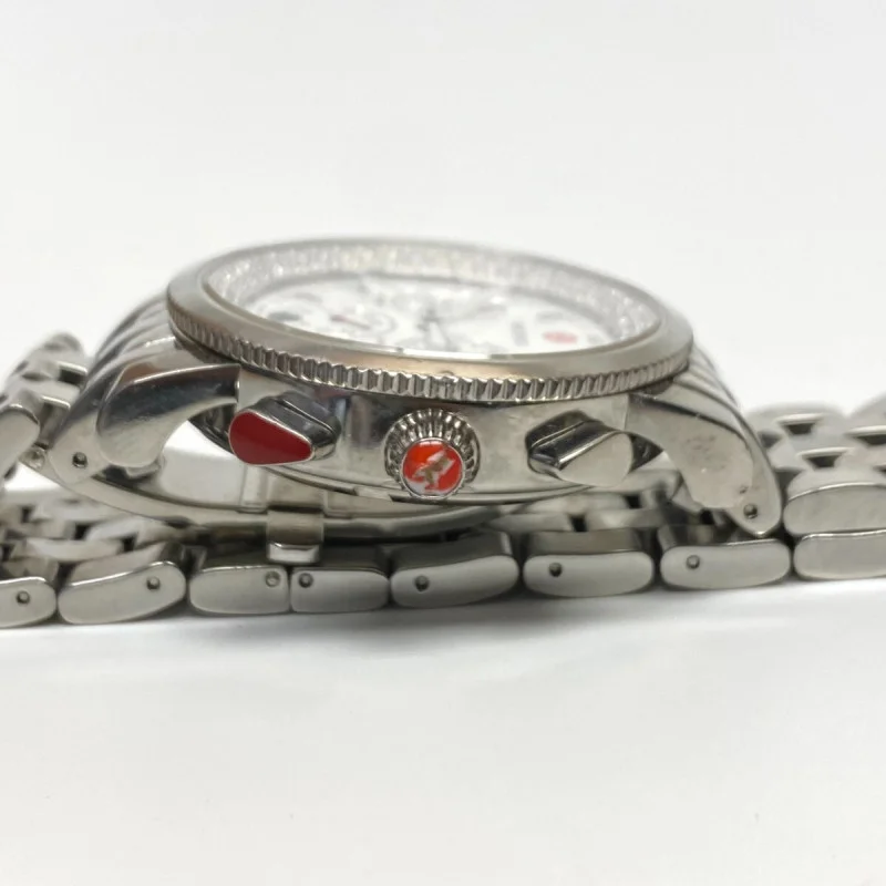 MICHELE MW01 Women's 96 Diamonds 0.46 CT TW Chronograph Watch