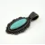 Turquoise Sterling Silver Pendant Southwestern Native American Carolyn Pollack