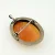 Vintage Handmade Silver Convertible Brooch Pendant Shell Cameo Lady Portrait