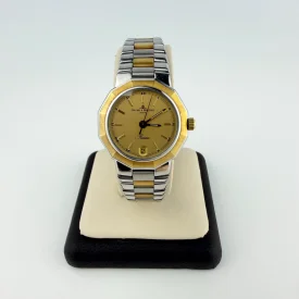 Baume & Mercier Riviera 5231 038 Two-Tone 18K Gold Bezel Quartz Watch