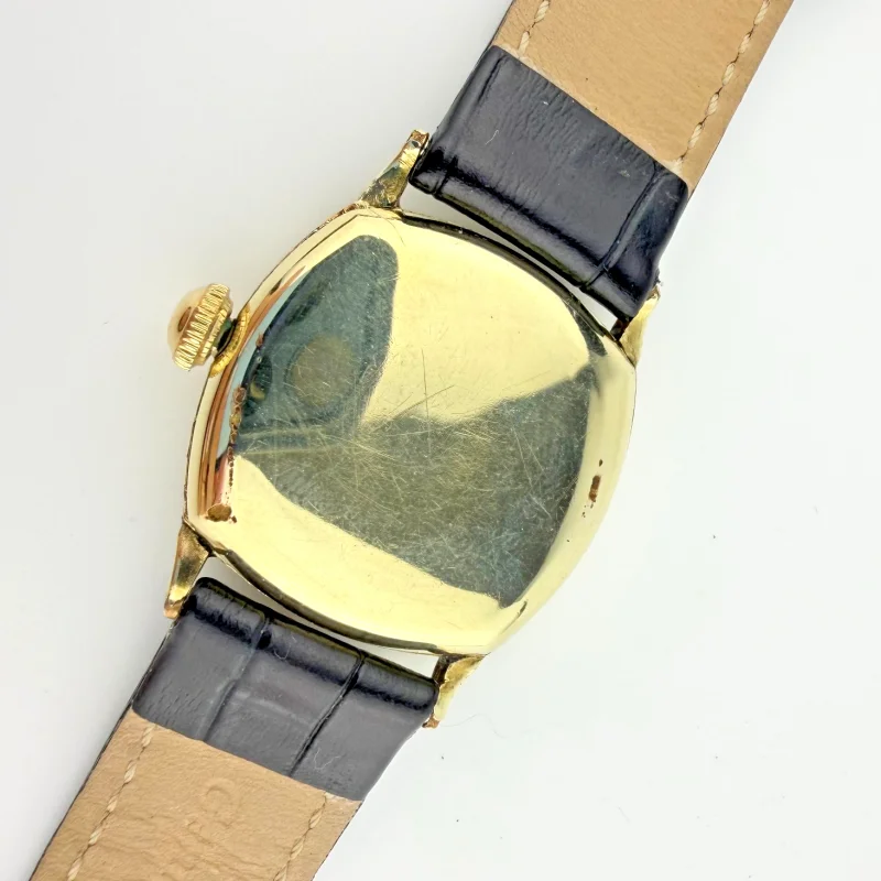 Vintage 1920s Elgin Gold Cushion Case Watch 17 Jewels Mechanical Running