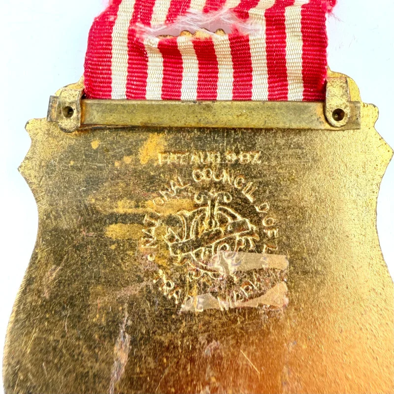 Vintage Daughters of Liberty #45 Badge Fidelity Patriotism Integrity Ribbon