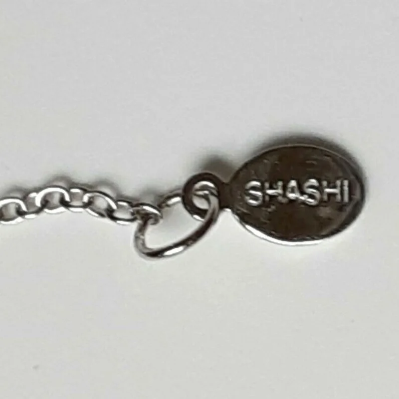 Shashi Sterling Silver Triangular Shaped Studded Bracelet 