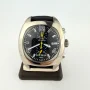 Locman Titanio 1970 Titanium Chronograph Watch 46mm Case Black Cordura Strap