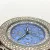Techno Watch Blue Dial with 4ct Diamonds, 50 mm