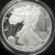 2021-W American Eagle 1 oz Silver Proof Coin Type 2 OGP Box COA US Mint