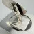 Square Vintage Sterling Silver Blue Labradorite Cufflinks 1950s - David Andersen