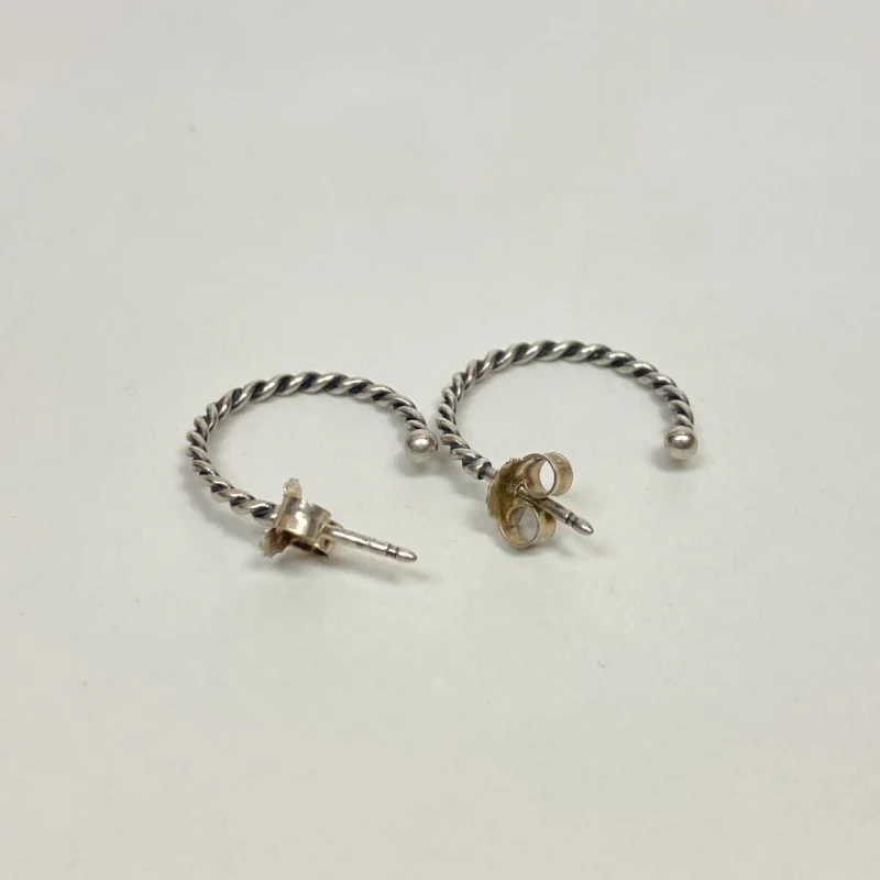 Pandora Compose Earring Collection Small Hoops Sterling Silver